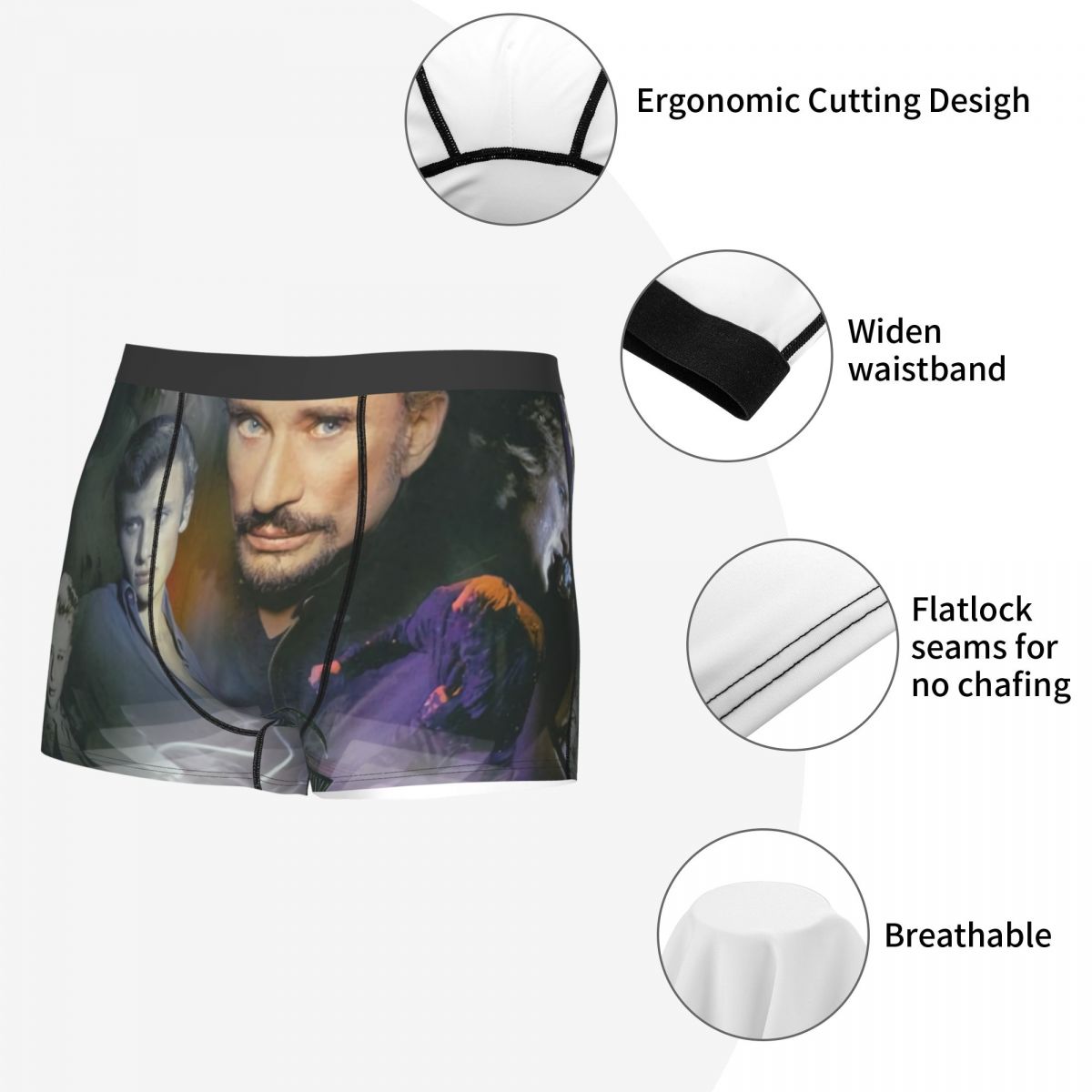 Male Fashion Johnny Hallyday U - Men'S Fashion Underwear recension och pris