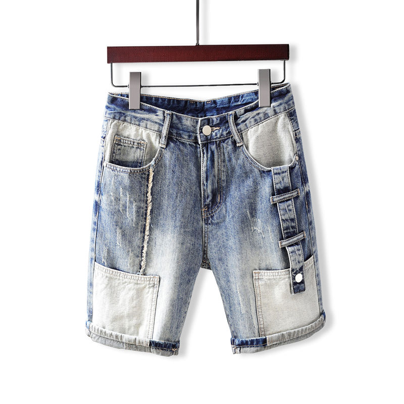 Men's Short Jeans Pants with P - Men'S Fashion Overalls recension och pris