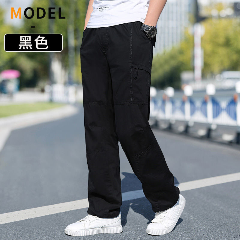 Cotton Cargo Trousers Men Work - Men'S Fashion Overalls recension och pris