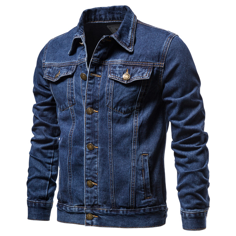 2025 Autumn Men Solid Denim Ja - Men'S Fashion Overalls recension och pris