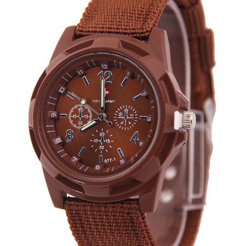 Mens Sports Watch Quartz Nylon - Mens Fashion In 1920 recension och pris