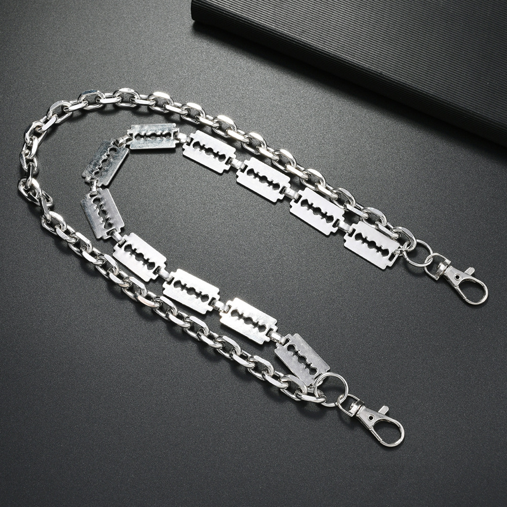 Punk Metal Chain Keychains for - Men'S Fashion Overalls recension och pris