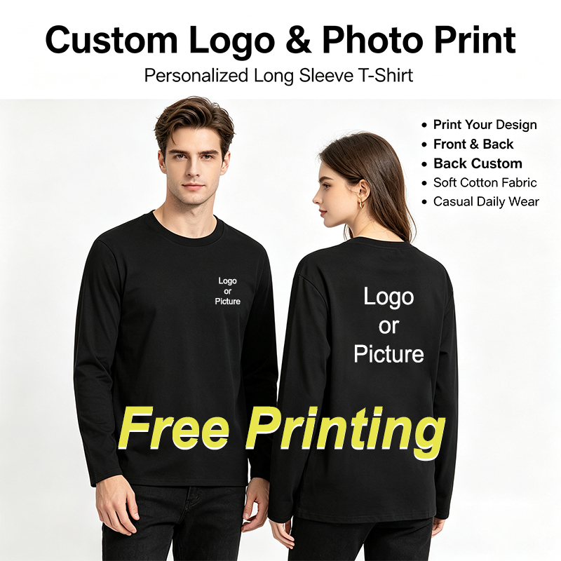 Customized Cotton Long Sleeve  - Mens Fashion Clothes recension och pris