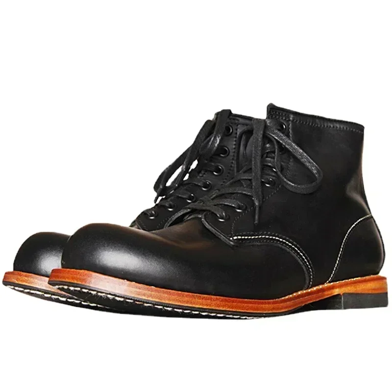 Vintage Men Goodyear-Welted Ge - Men Fashion Vintage recension och pris