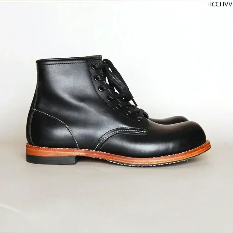 Vintage Men Goodyear-Welted Ge - Men Fashion Vintage recension och pris