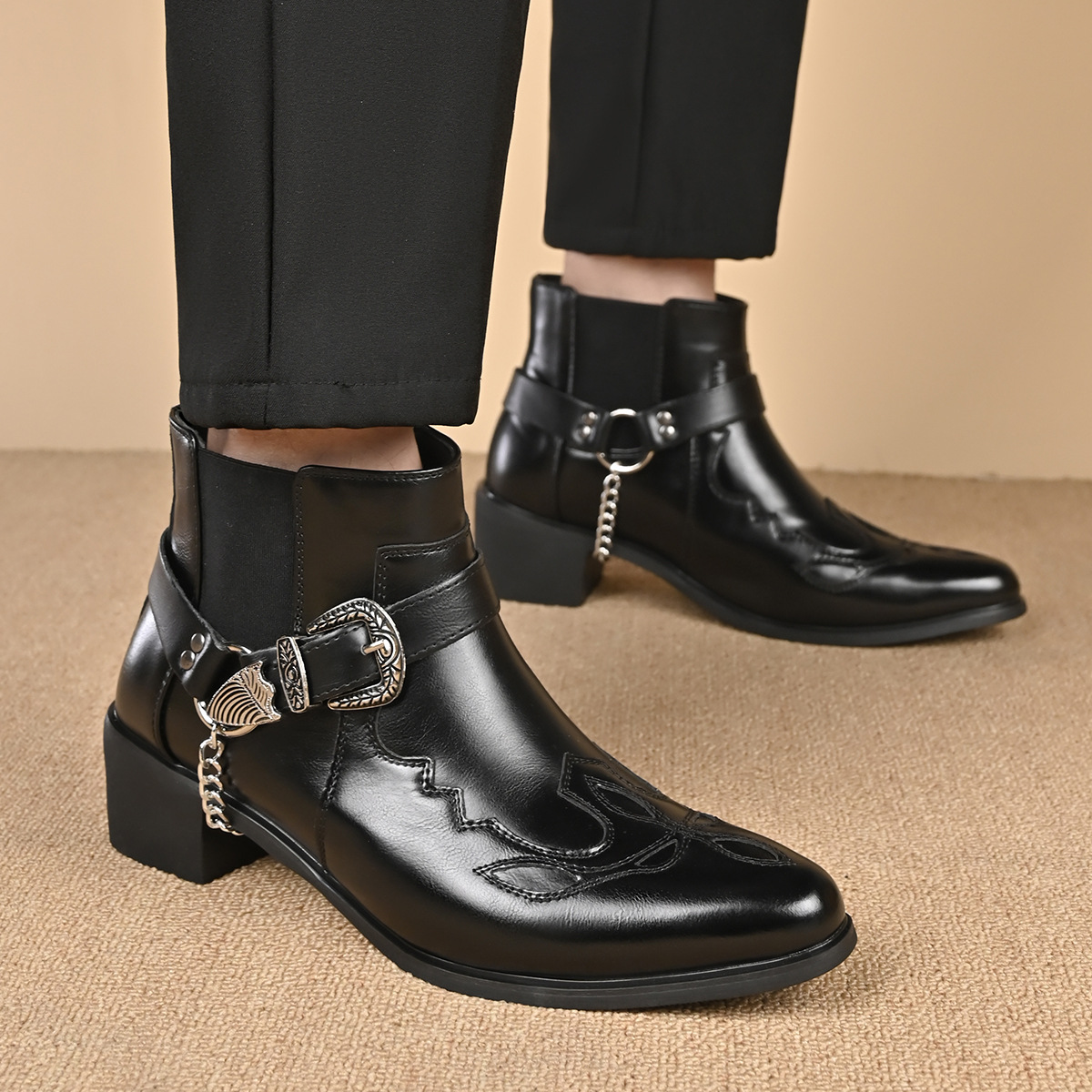 Fashion 2026 Men's Vintage Cow - Men Fashion Vintage recension och pris