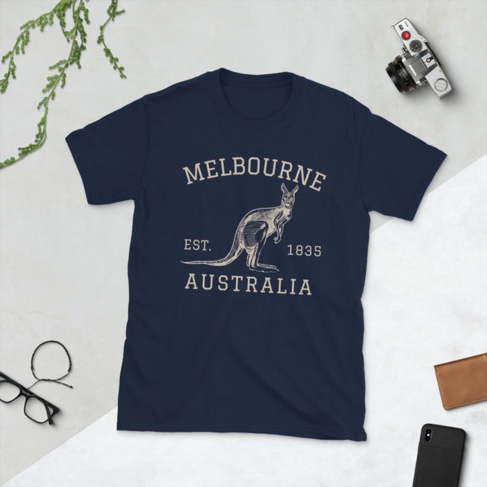 Melbourne Australia T-Shirt Au - Mens Fashion Melbourne recension och pris