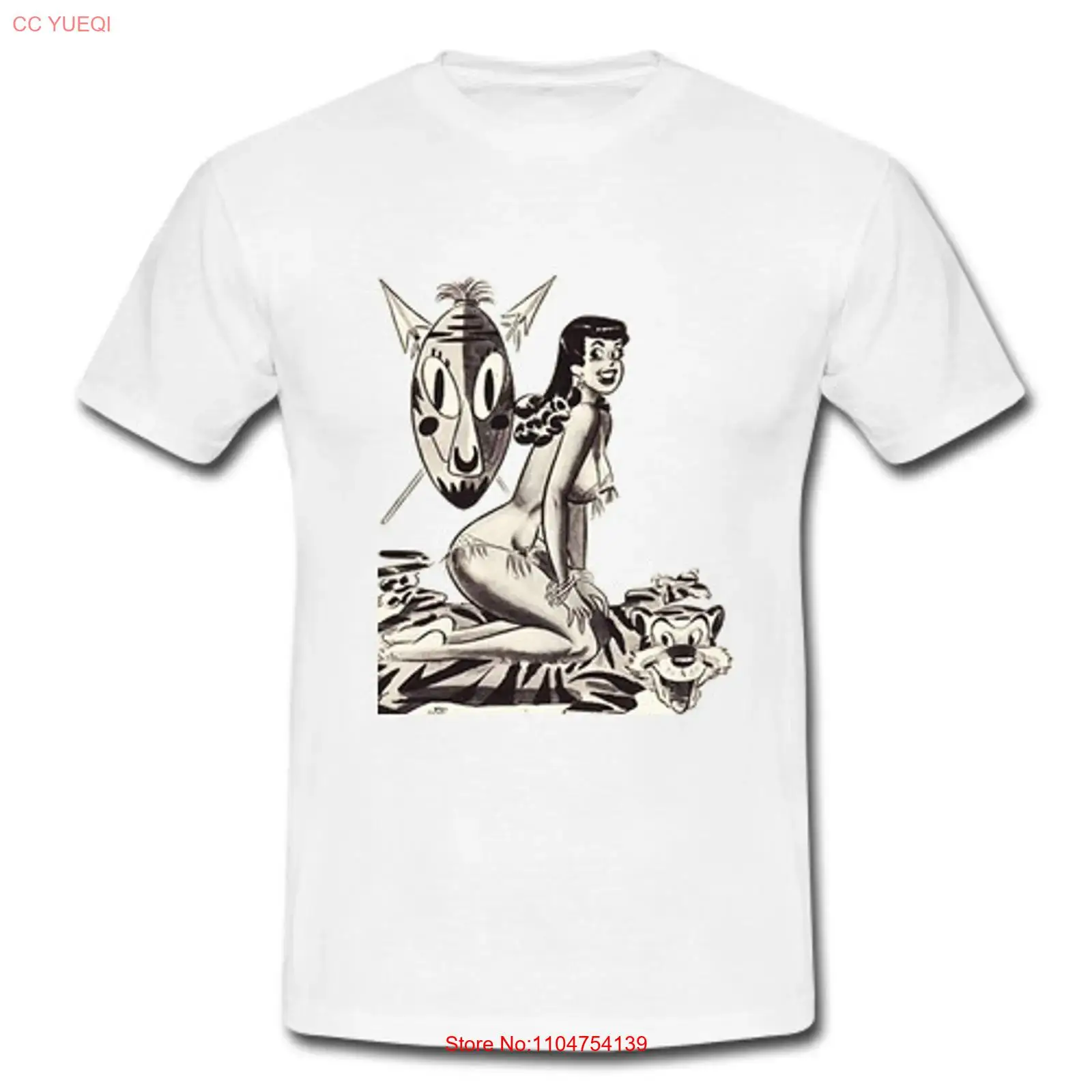 Mens Cotton Retro T shirt Pinu - Mens Fashion In The 50S recension och pris