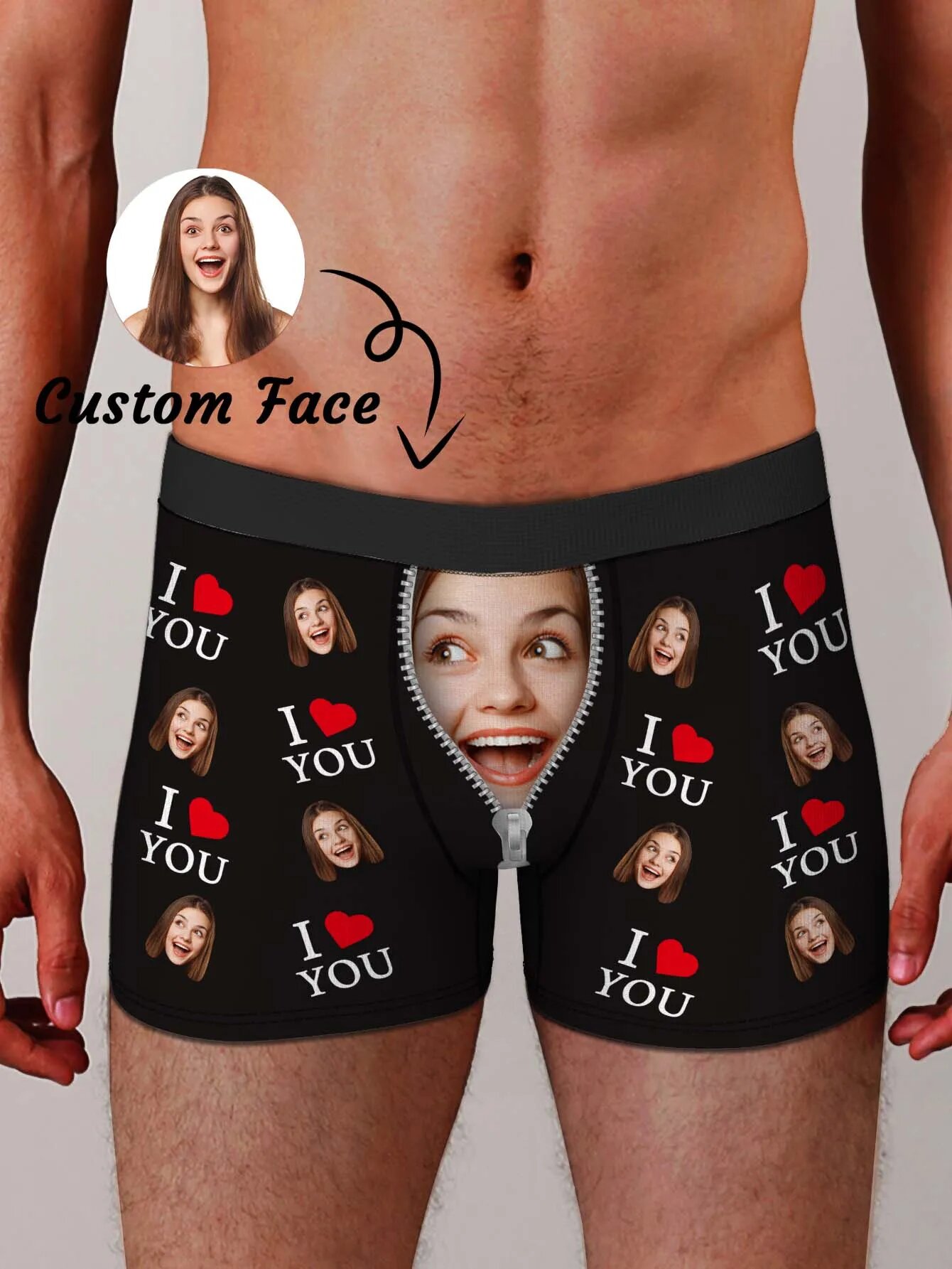 Custom Photo Mens Boxer Briefs - Men'S Fashion Underwear recension och pris