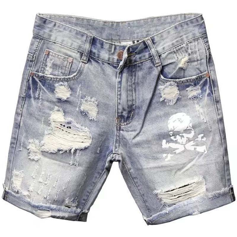 Summer Men's Worn Bead Hole Be - Men'S Fashion Overalls recension och pris