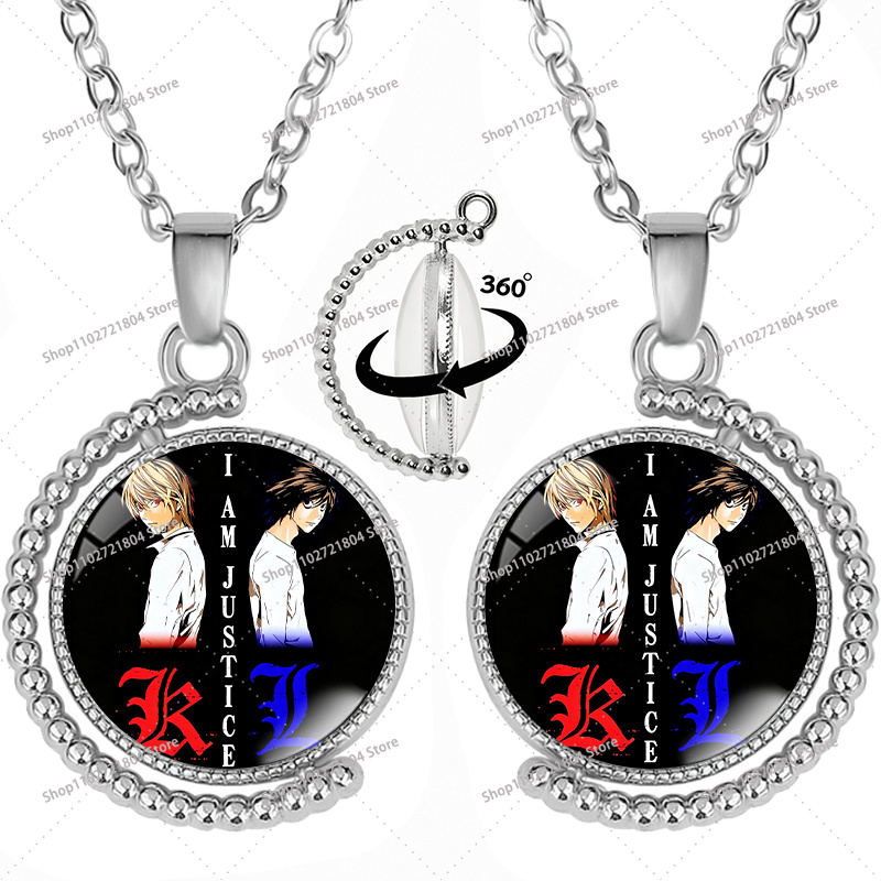 Death Note Fashion Rotatable N - Men'S Fashion Necklaces recension och pris